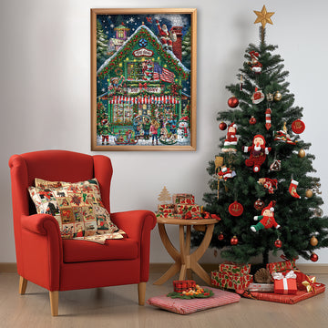 Christmas Store Advent Calendar Jigsaw Puzzle  1000 Pieces